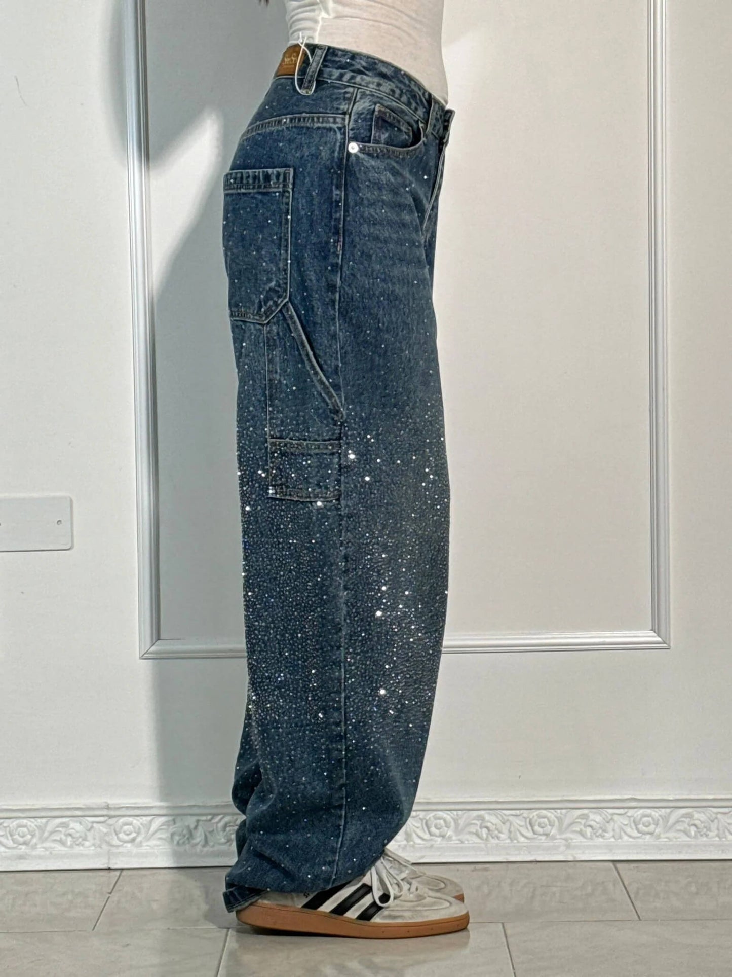 Balloon Carpenter Shine denim jeans