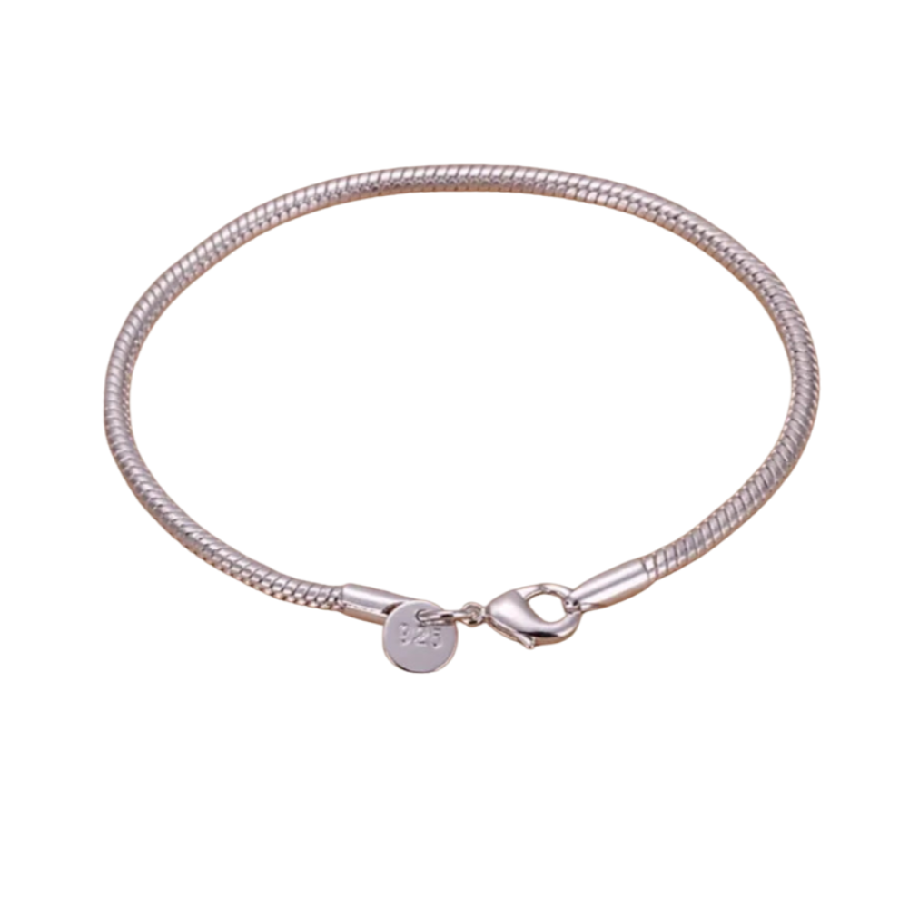 925 Sterling Silver Snake Chain Bracelets