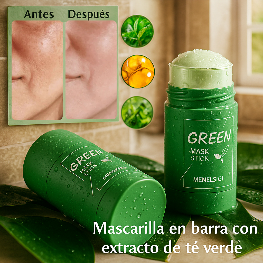 Claréa™ – Máscara Facial Detox Verde
