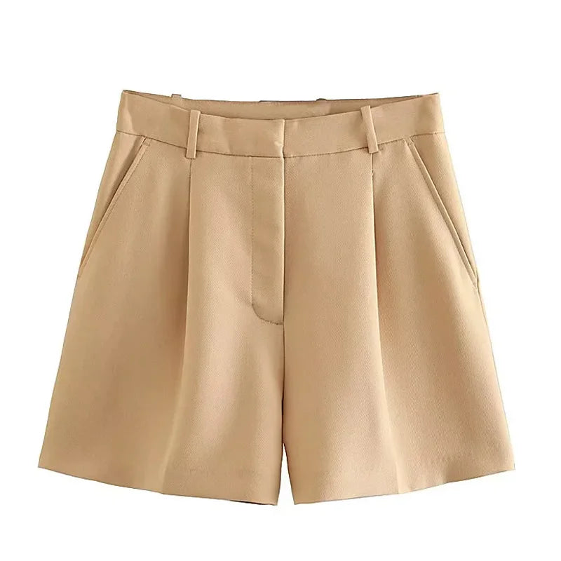 High Waist Casual Shorts