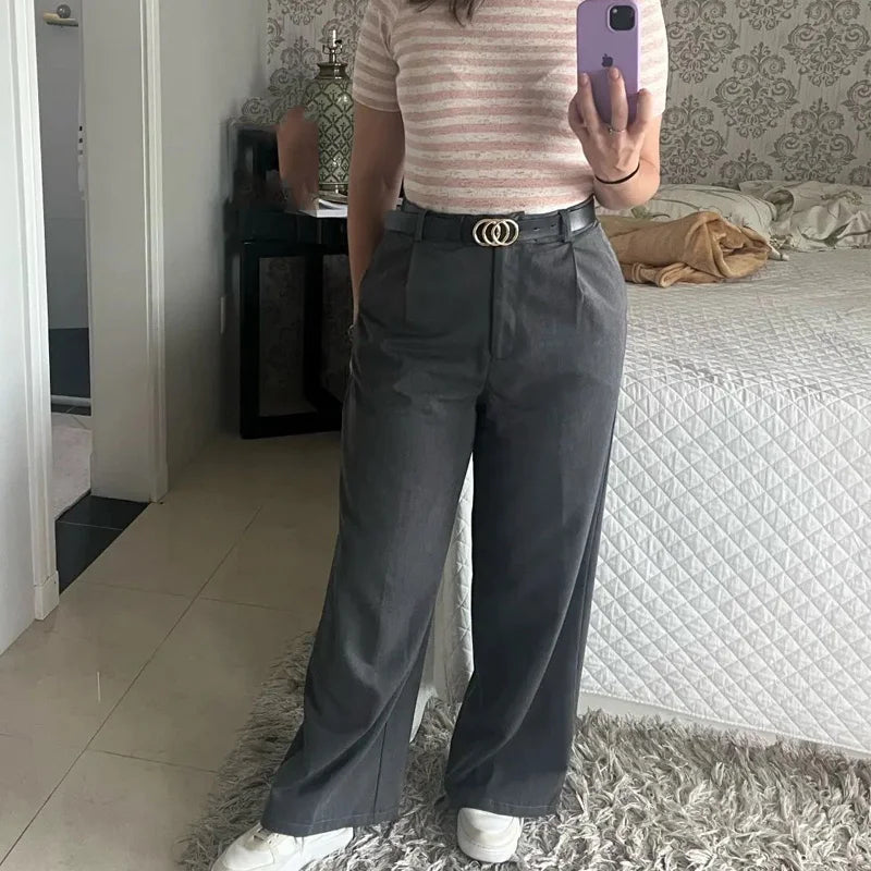 High Waist Baggy Pants