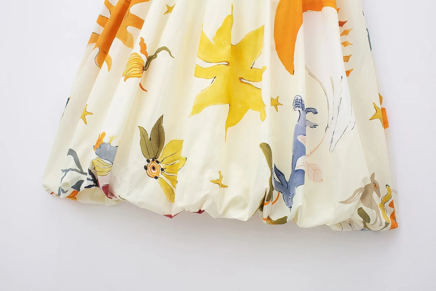 Mini Slip Dress with Print