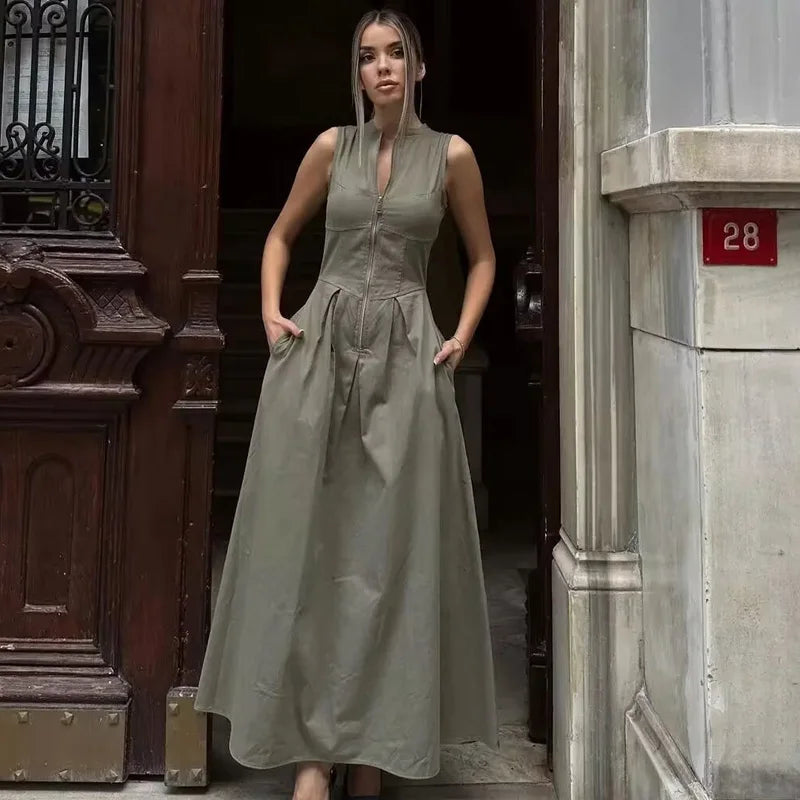 Sleeveless Maxi Dress