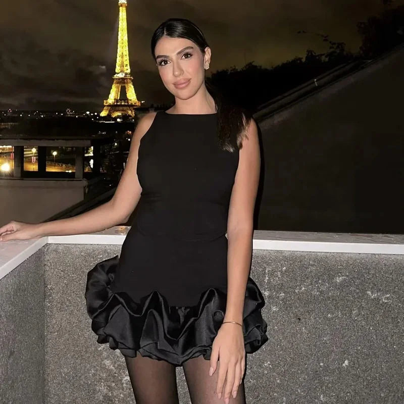 Dress with Ruffles