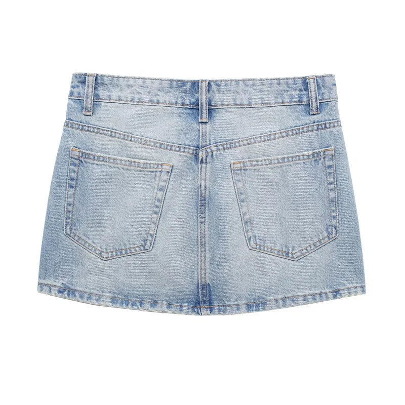 Blue Jeans Skirt