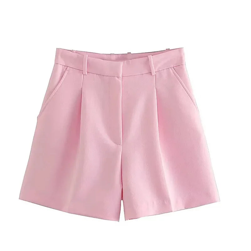 High Waist Casual Shorts