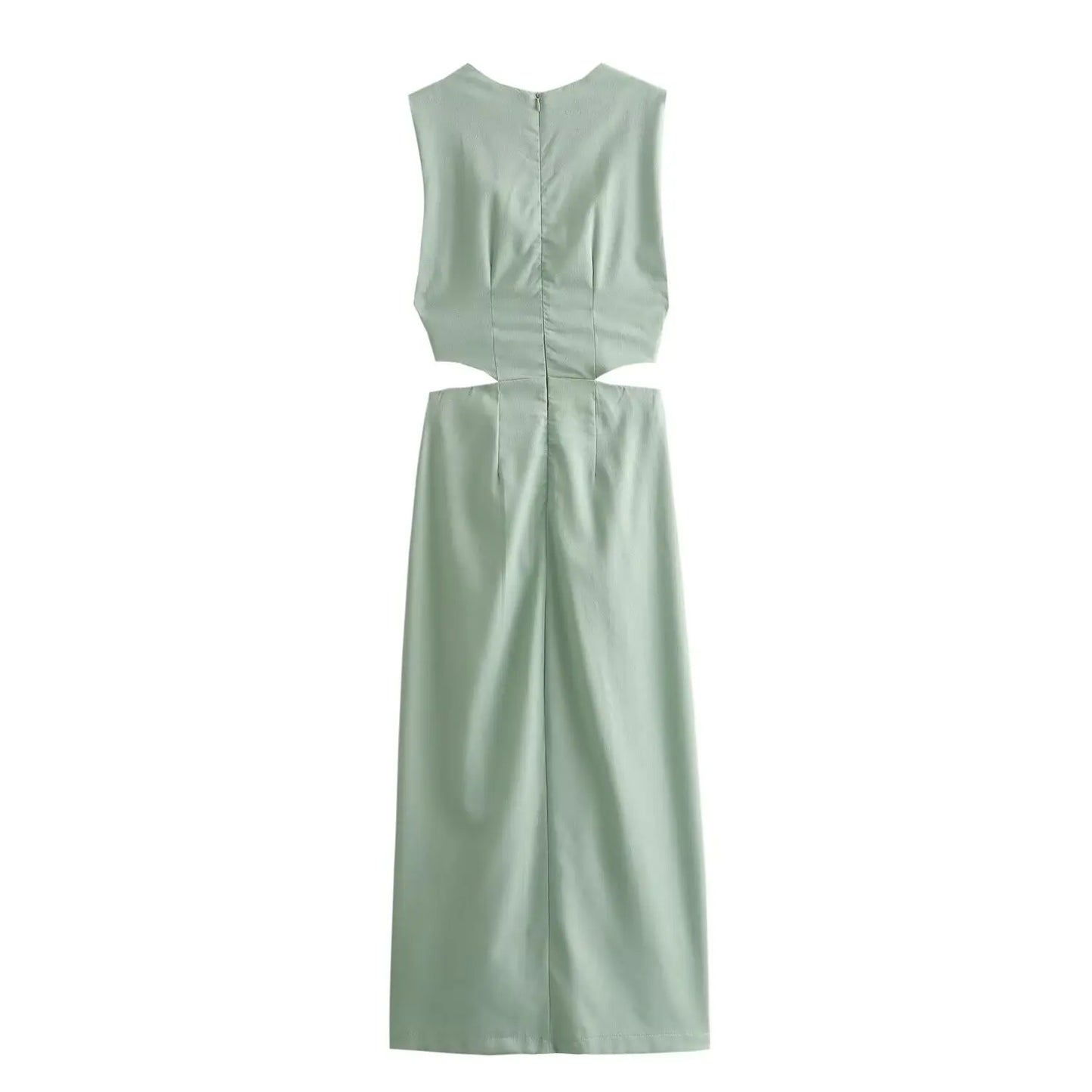 Elegant Dress with Open Waist