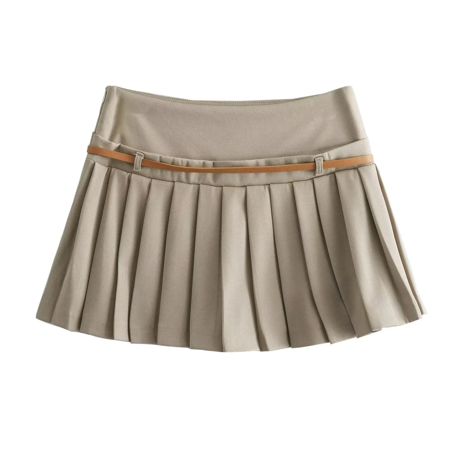 Mini Pleated Shorts Skirt