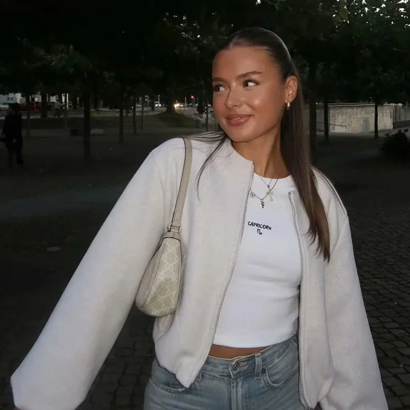 Casual Crop Jacket