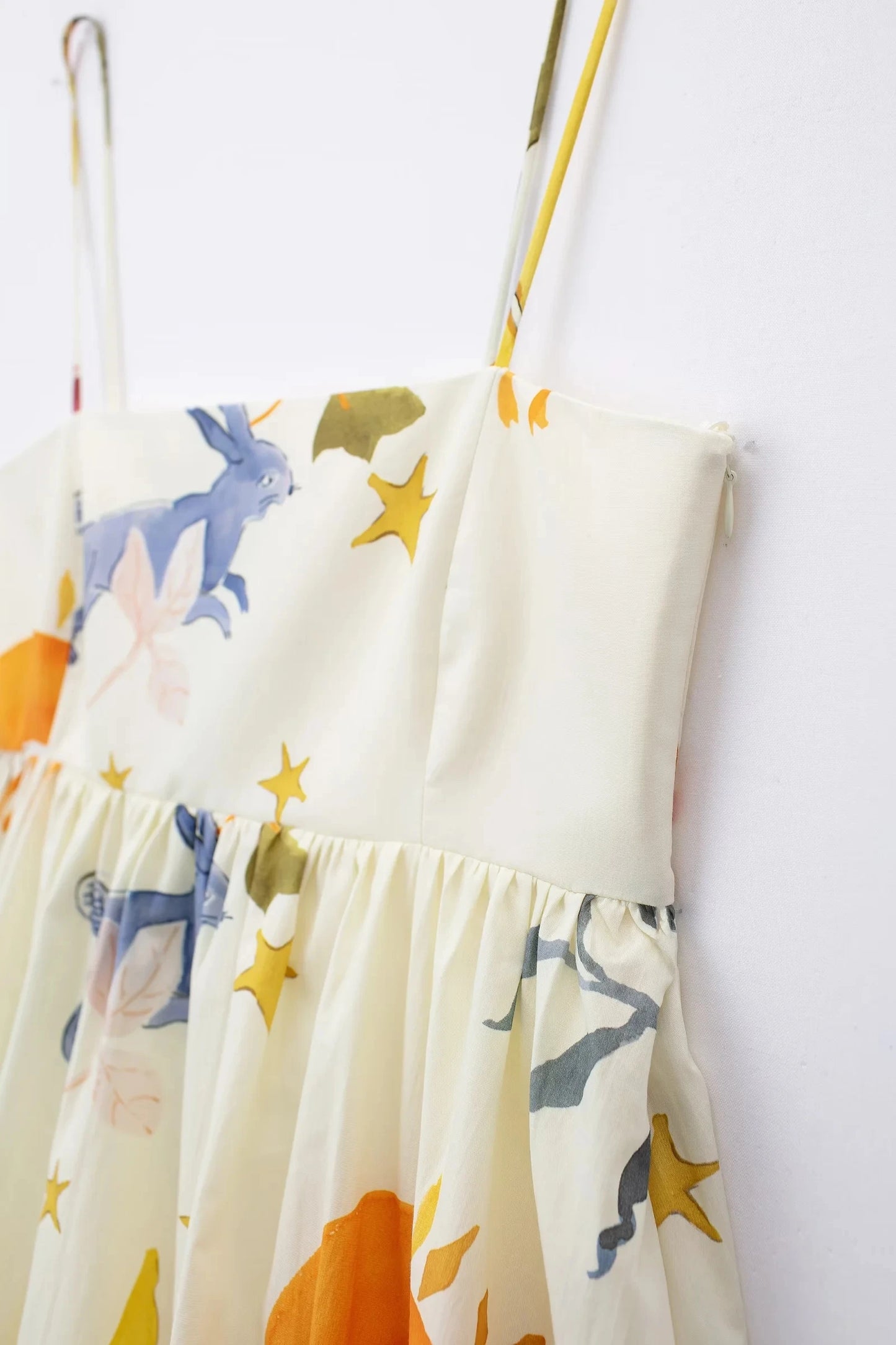 Mini Slip Dress with Print