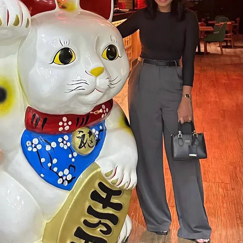 High Waist Baggy Pants