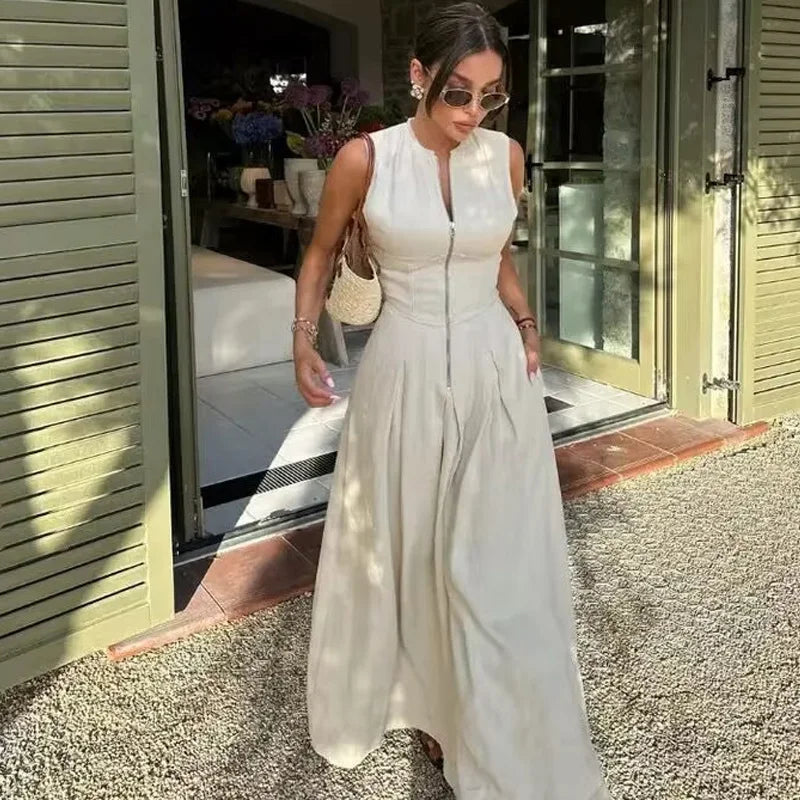 Sleeveless Maxi Dress