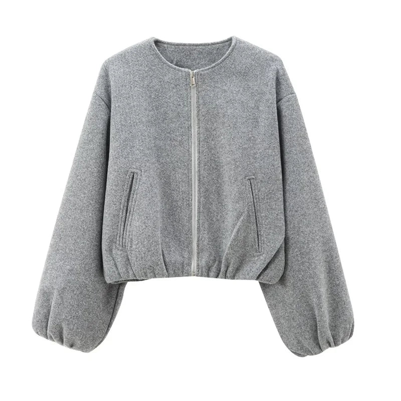 Casual Crop Jacket