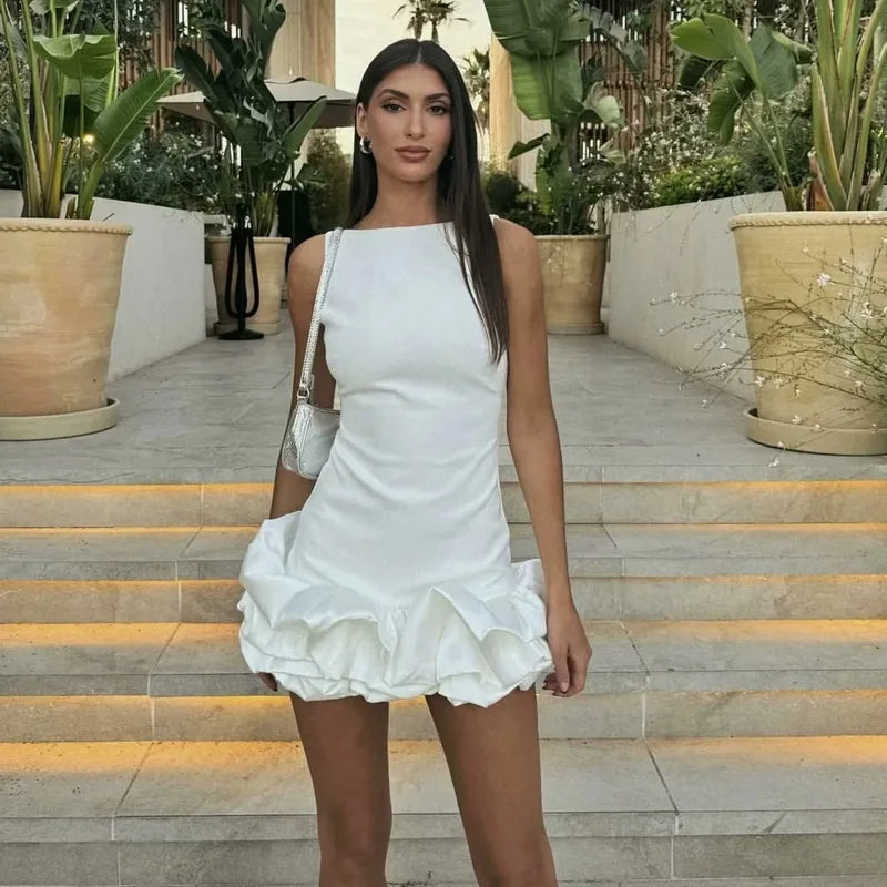 Dress with Ruffles