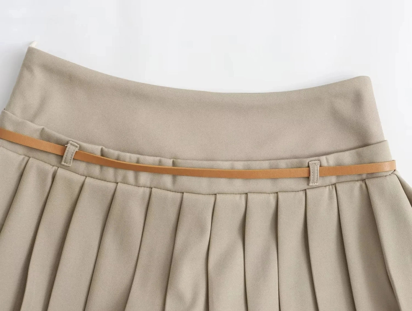 Mini Pleated Shorts Skirt