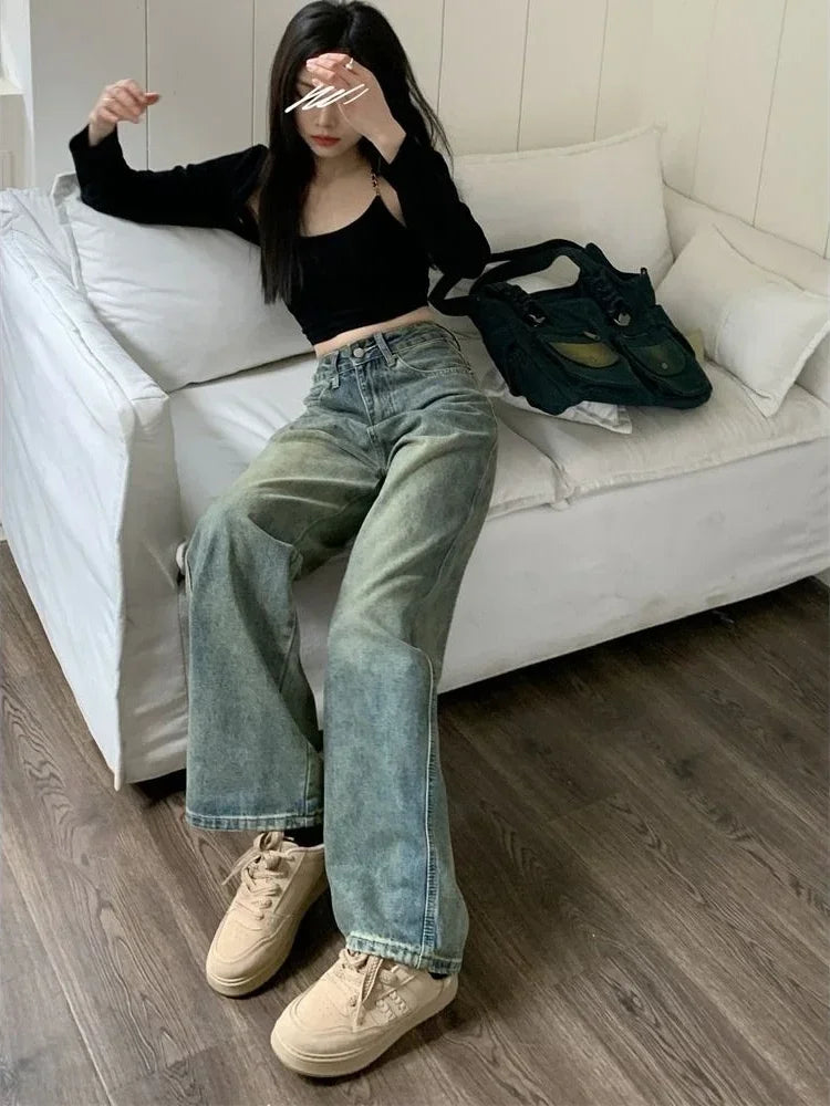 Y2k Baggy Wide Leg Jeans