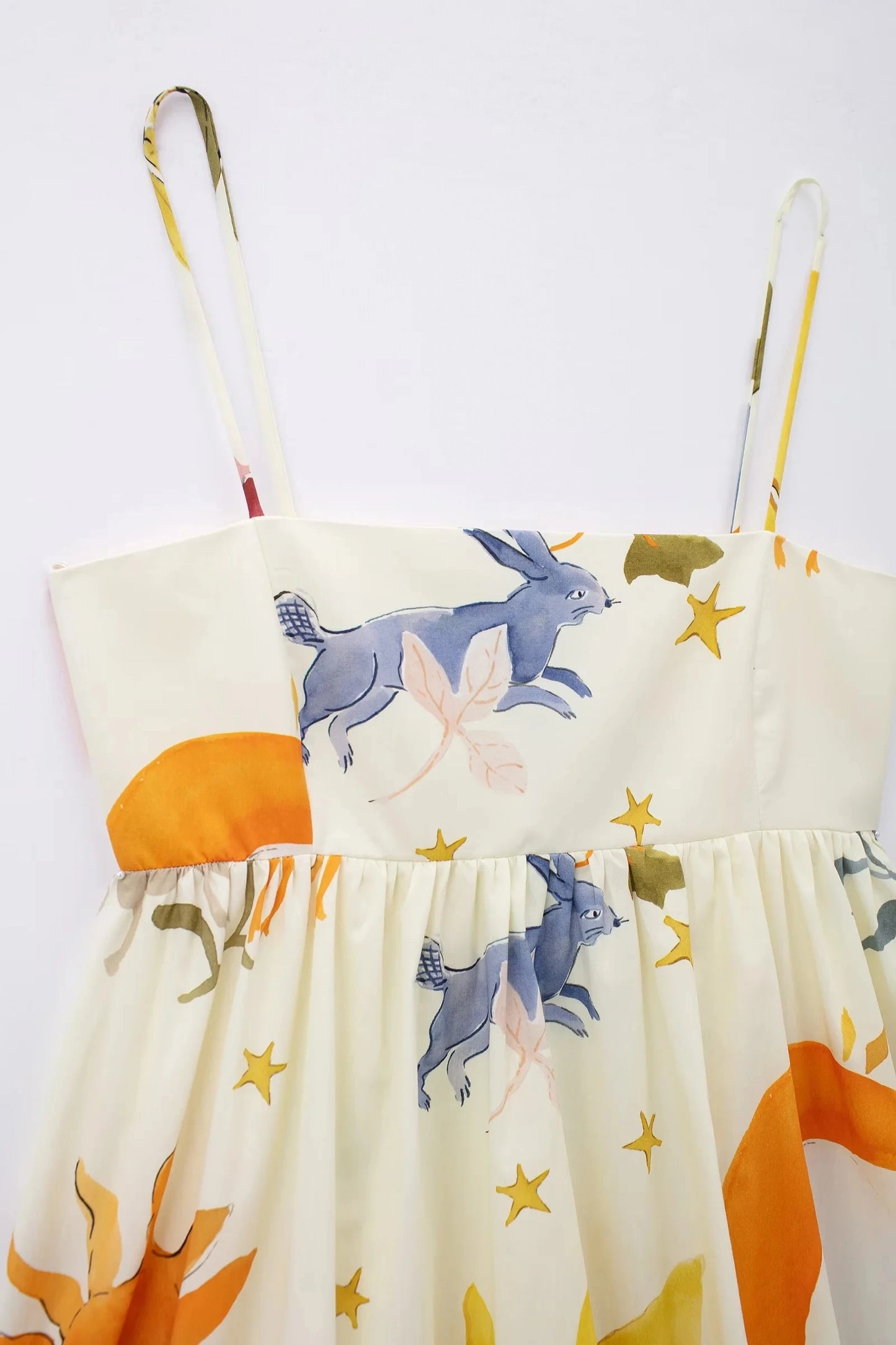 Mini Slip Dress with Print