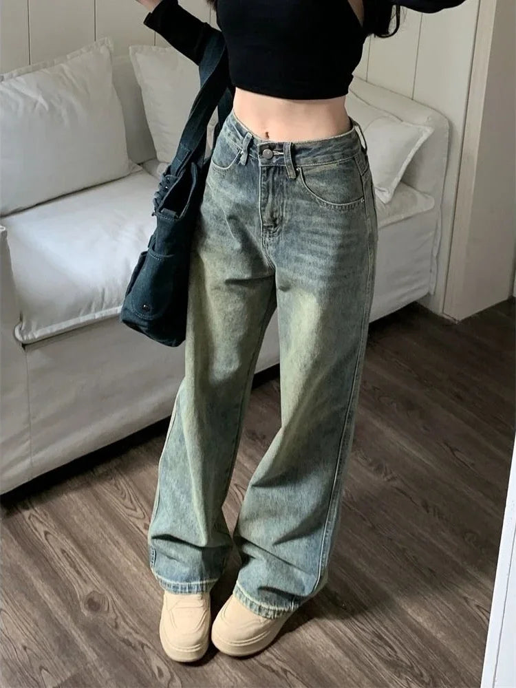 Y2k Baggy Wide Leg Jeans