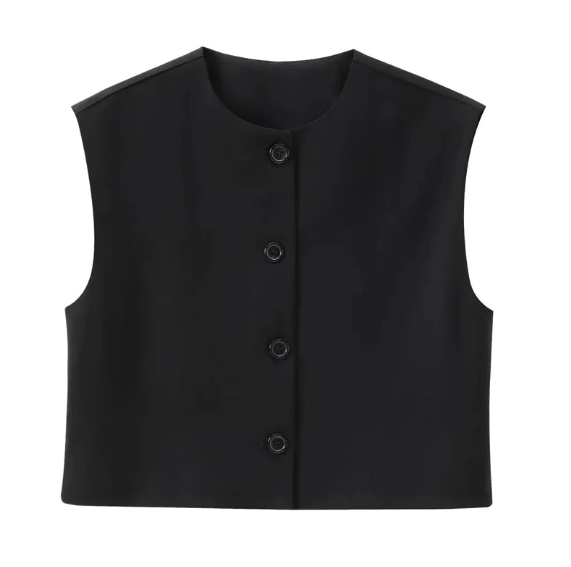 Casual short vest