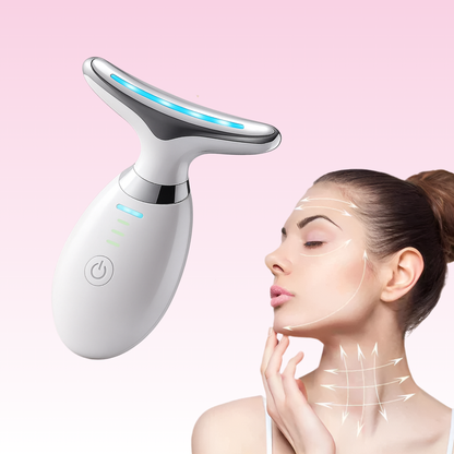 Masajeador Facial Profesional + 2 Unidades de Sérum Reafirmante con Colágeno