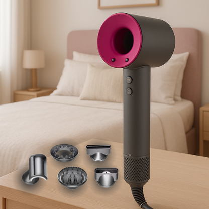 TurboStyle Pro – Secador de Cabelo com Cabeça Magnética