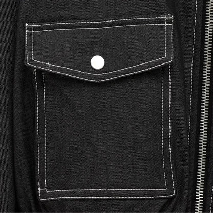 Bomber Denim Jacket