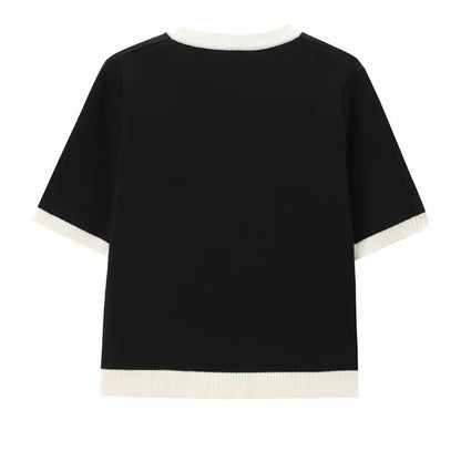 Cardigan Corto Tricotato