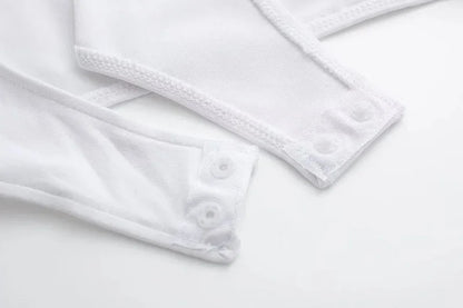 Casual Style Sleeveless Bodysuit