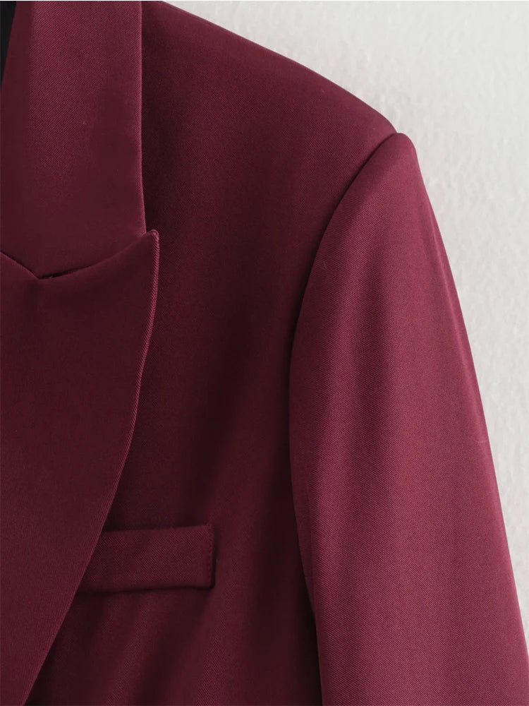 Blazer Bordeaux formale