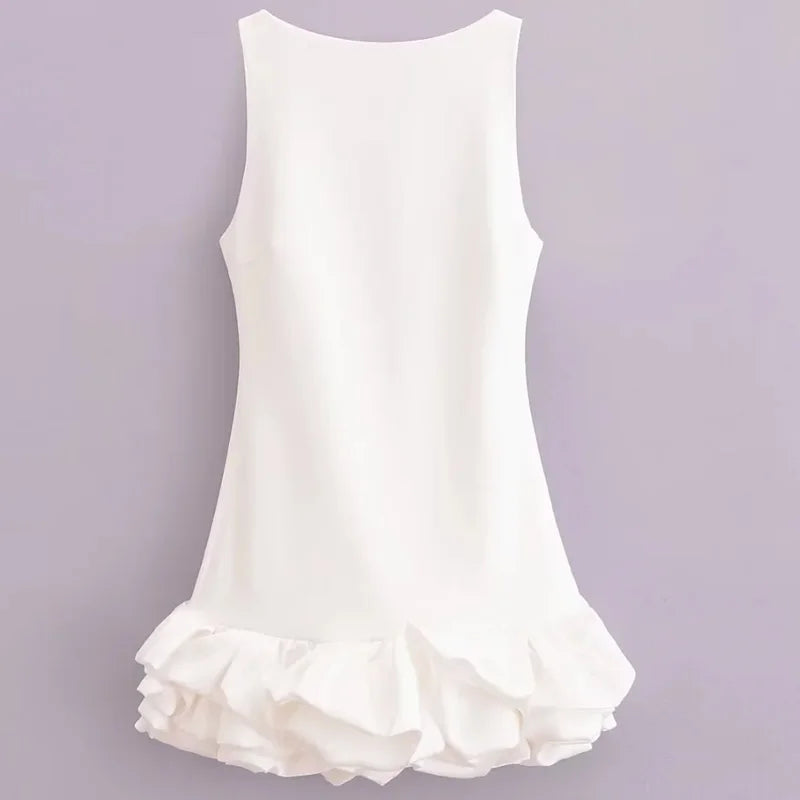Dress with Ruffles