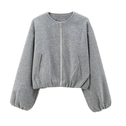 Casual Crop Jacket