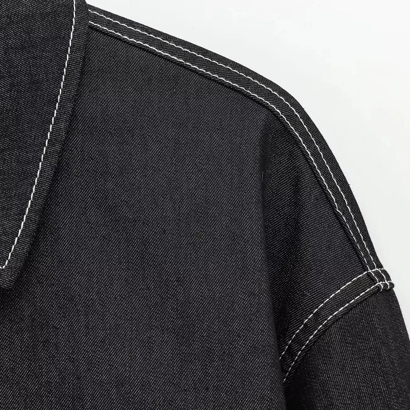 Bomber Denim Jacket