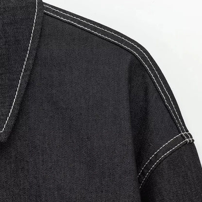 Bomber Denim Jacket