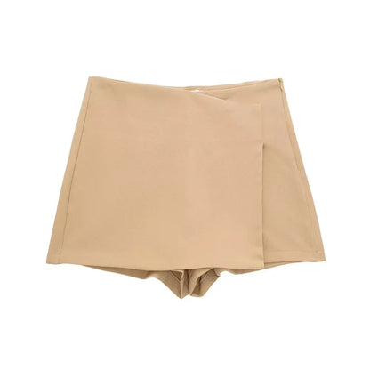 Shorts-Gonna a Vita Alta – Shorts Asimmetrico