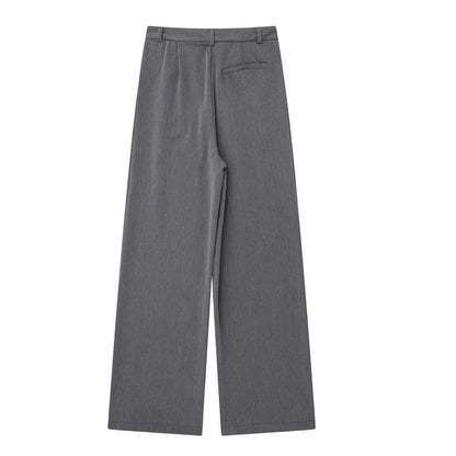 Pantaloni Baggy a Vita Alta