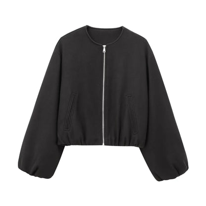 Casual Crop Jacket