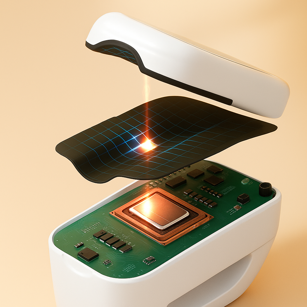 SmartHealth Duo™: Relógio inteligente + oxímetro portátil.